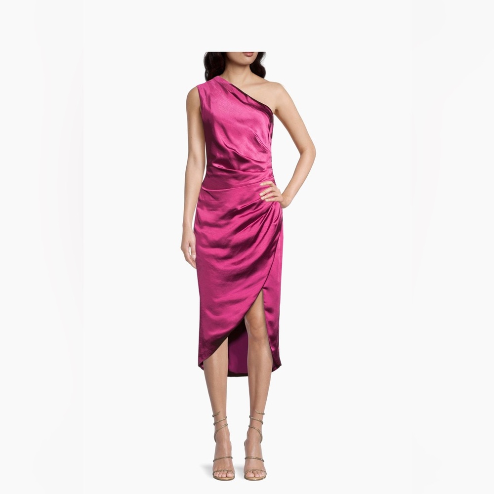 Elliat Cassini One Shoulder Dress